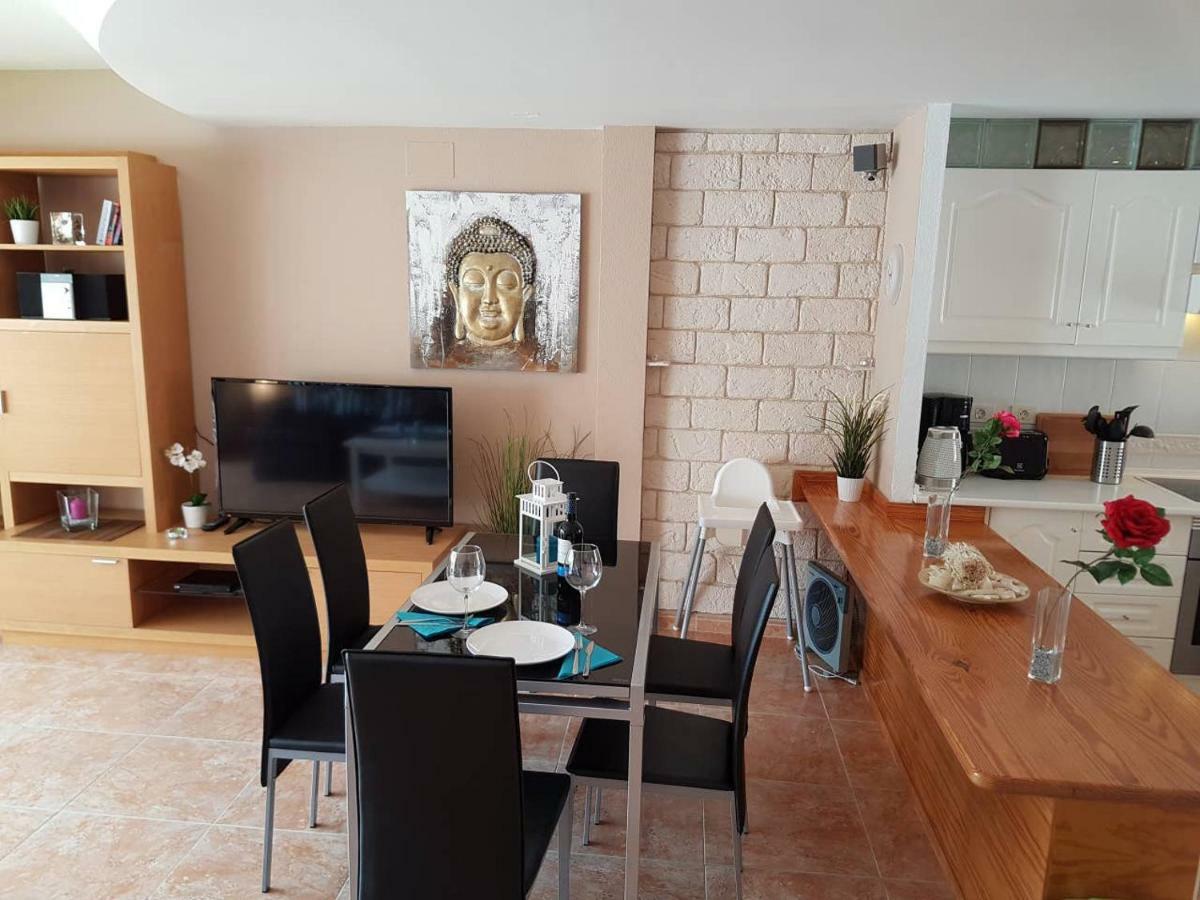 Villa Roque Del Conde With Fantastic Sea View, Terrace, Pool, Wifi, Sat-Tv, Garage Costa Adeje  Kültér fotó