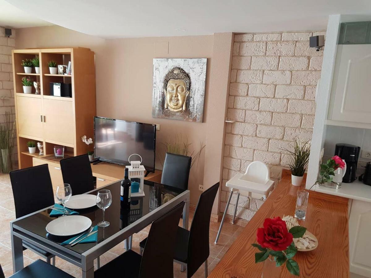 Villa Roque Del Conde With Fantastic Sea View, Terrace, Pool, Wifi, Sat-Tv, Garage Costa Adeje  Kültér fotó