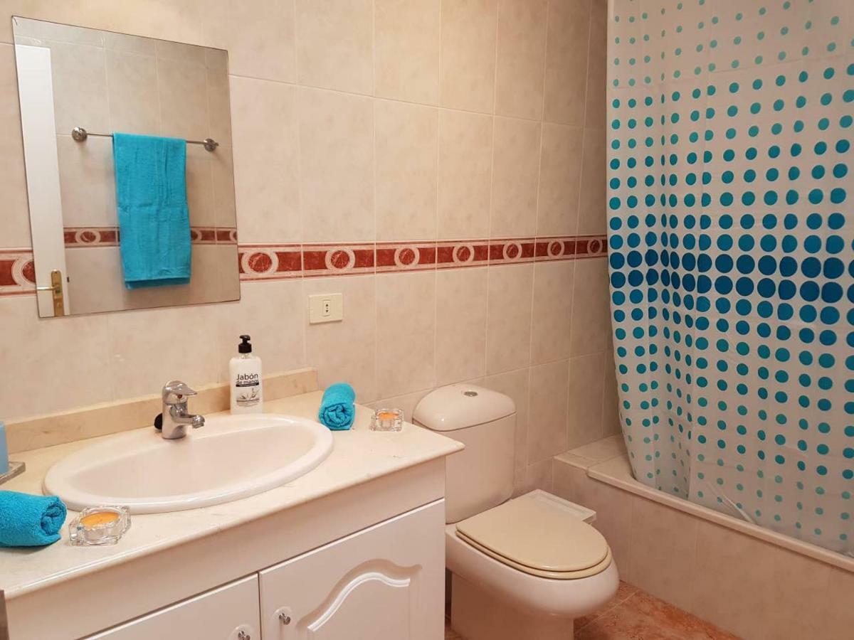 Villa Roque Del Conde With Fantastic Sea View, Terrace, Pool, Wifi, Sat-Tv, Garage Costa Adeje  Kültér fotó