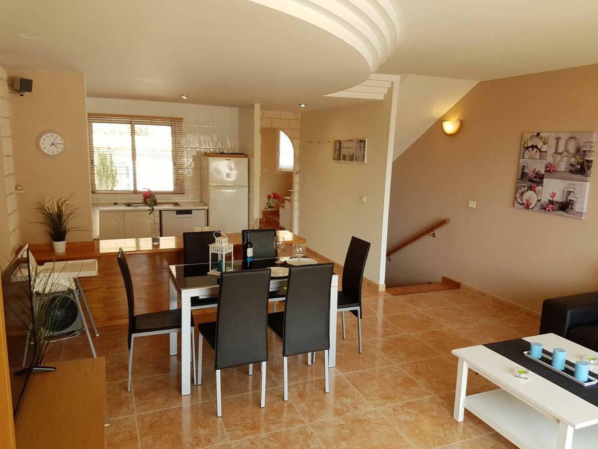 Villa Roque Del Conde With Fantastic Sea View, Terrace, Pool, Wifi, Sat-Tv, Garage Costa Adeje  Kültér fotó