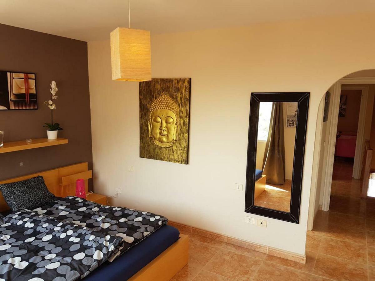Villa Roque Del Conde With Fantastic Sea View, Terrace, Pool, Wifi, Sat-Tv, Garage Costa Adeje  Kültér fotó