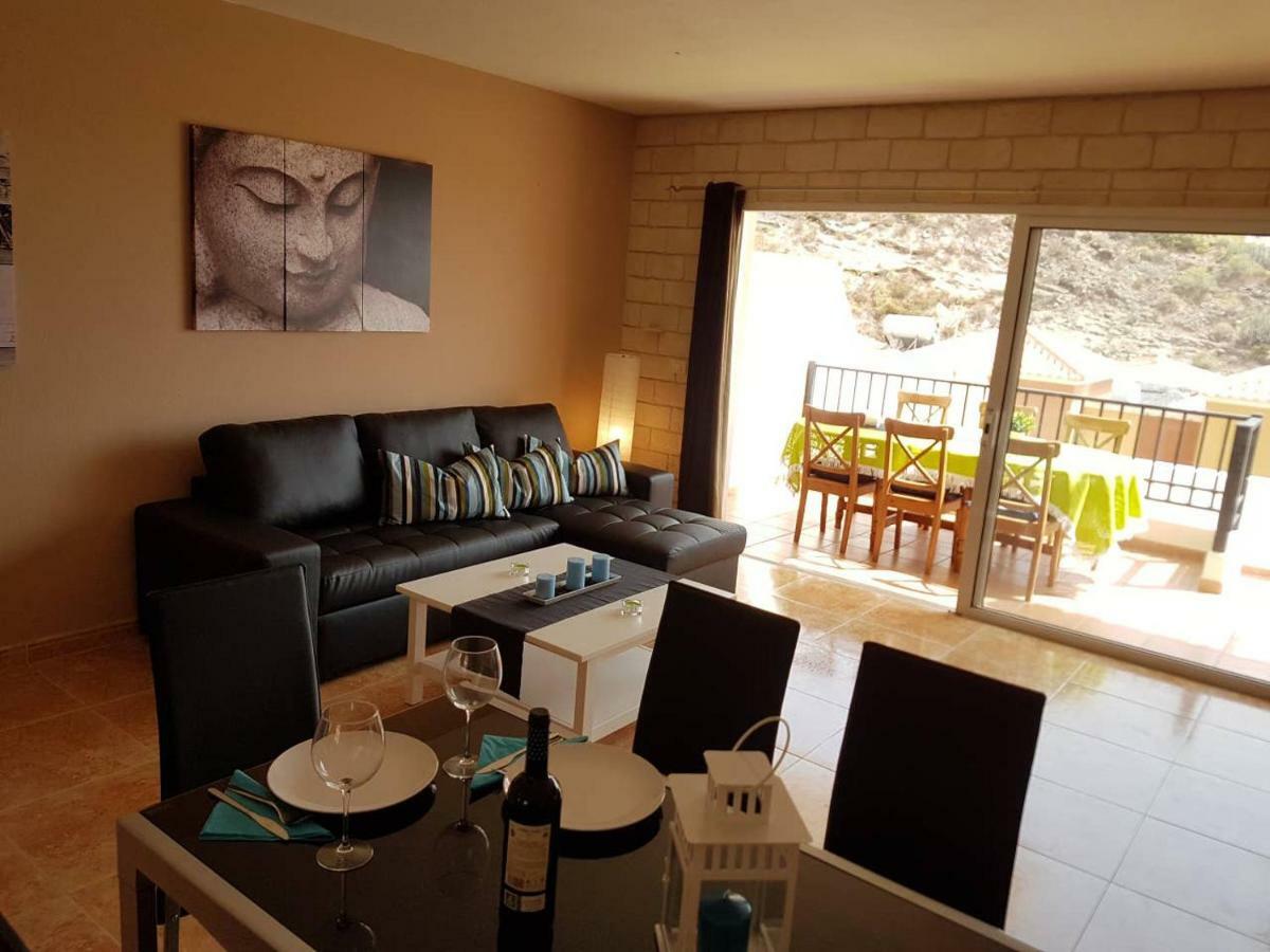 Villa Roque Del Conde With Fantastic Sea View, Terrace, Pool, Wifi, Sat-Tv, Garage Costa Adeje  Kültér fotó