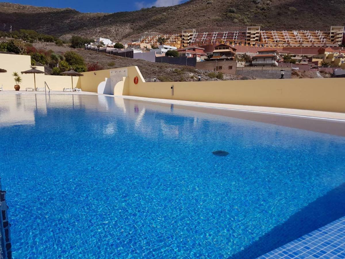 Villa Roque Del Conde With Fantastic Sea View, Terrace, Pool, Wifi, Sat-Tv, Garage Costa Adeje  Kültér fotó